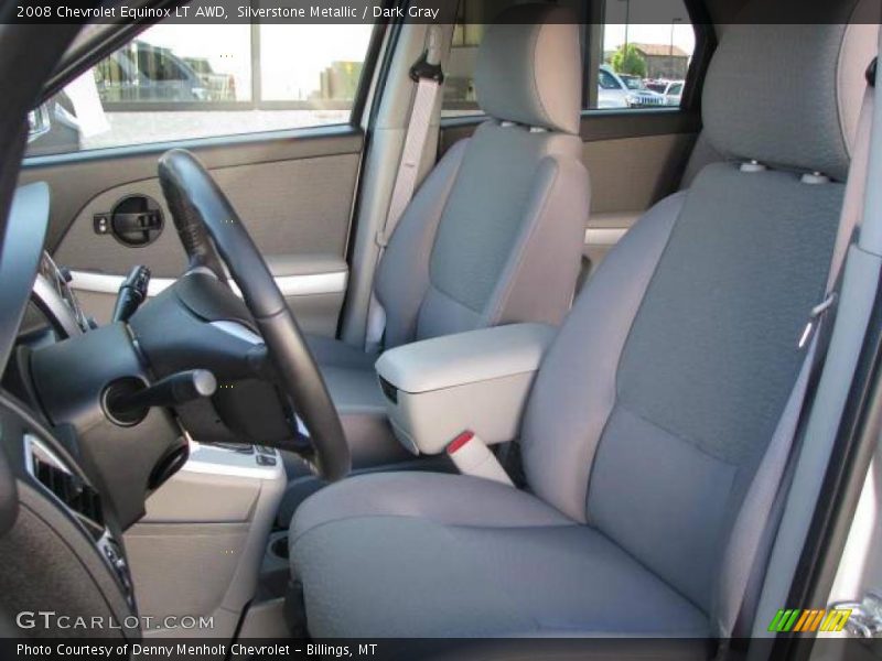 Silverstone Metallic / Dark Gray 2008 Chevrolet Equinox LT AWD