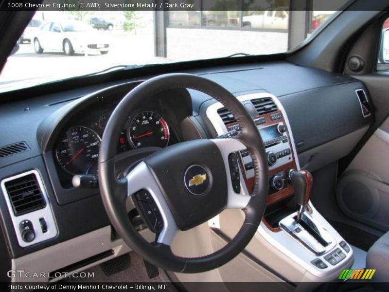 Silverstone Metallic / Dark Gray 2008 Chevrolet Equinox LT AWD