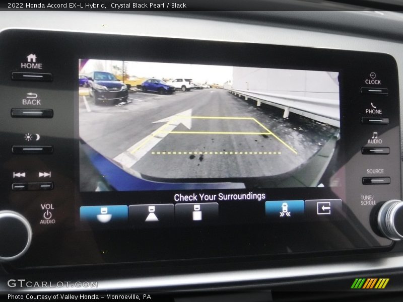 Crystal Black Pearl / Black 2022 Honda Accord EX-L Hybrid