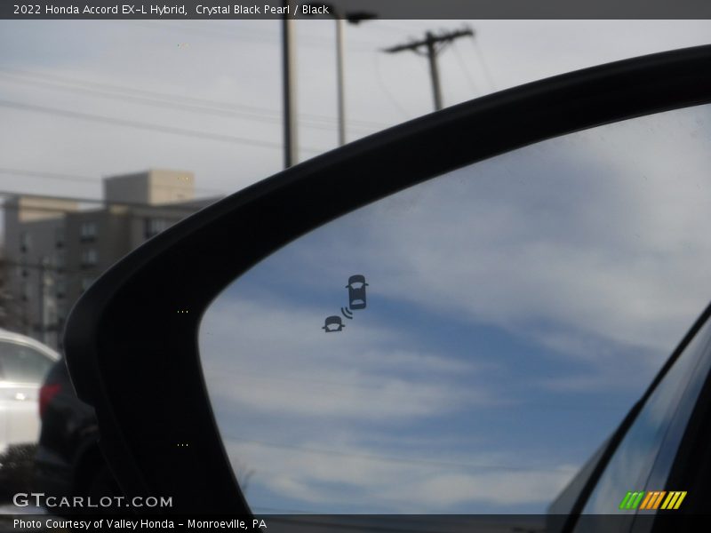 Crystal Black Pearl / Black 2022 Honda Accord EX-L Hybrid