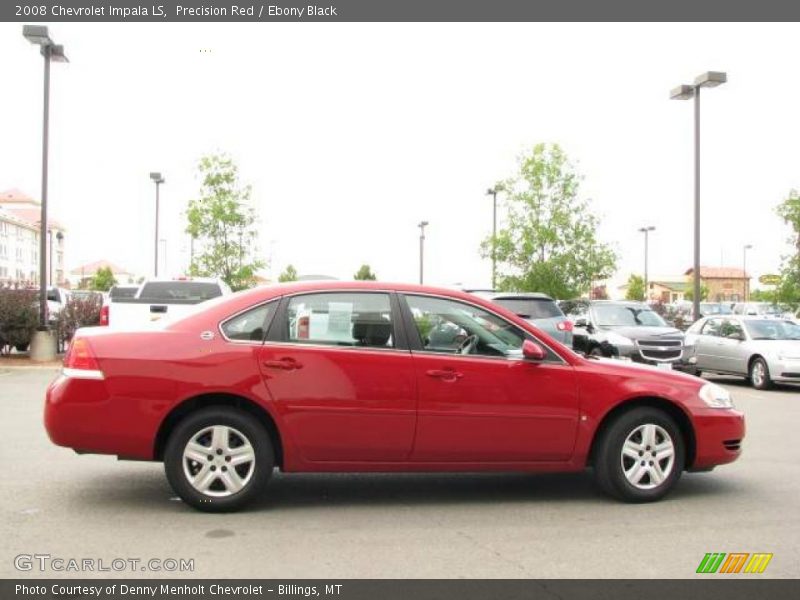 Precision Red / Ebony Black 2008 Chevrolet Impala LS