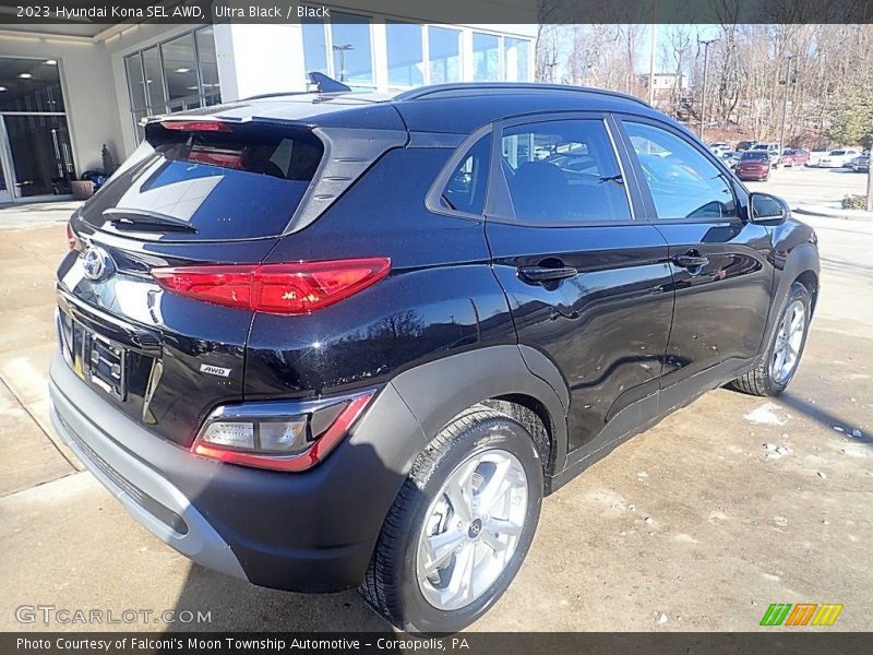 Ultra Black / Black 2023 Hyundai Kona SEL AWD