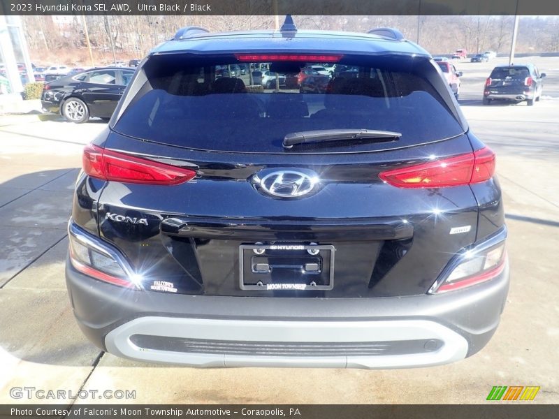 Ultra Black / Black 2023 Hyundai Kona SEL AWD