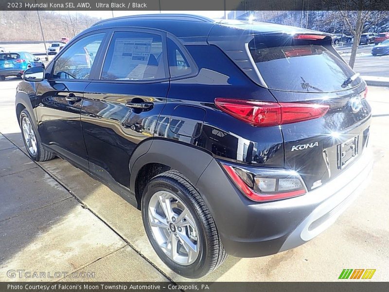 Ultra Black / Black 2023 Hyundai Kona SEL AWD