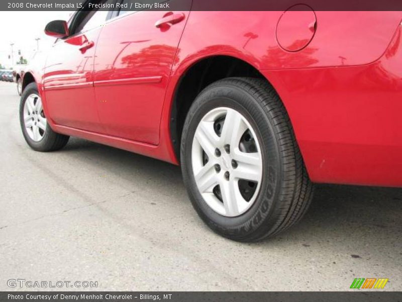 Precision Red / Ebony Black 2008 Chevrolet Impala LS