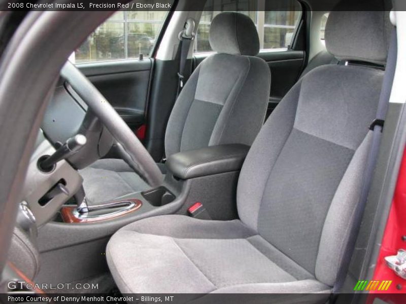 Precision Red / Ebony Black 2008 Chevrolet Impala LS