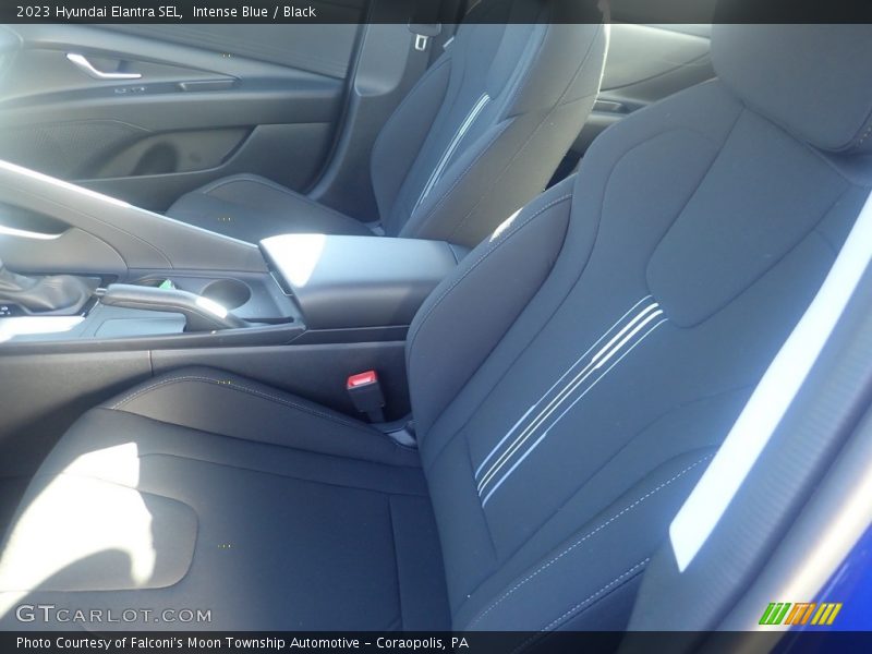 Intense Blue / Black 2023 Hyundai Elantra SEL
