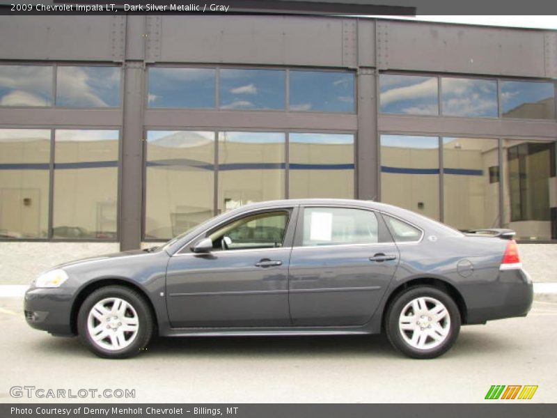 Dark Silver Metallic / Gray 2009 Chevrolet Impala LT