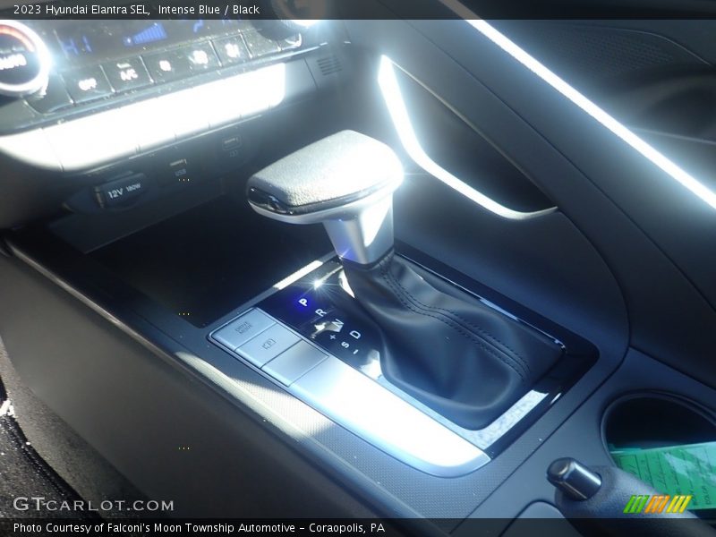 Intense Blue / Black 2023 Hyundai Elantra SEL