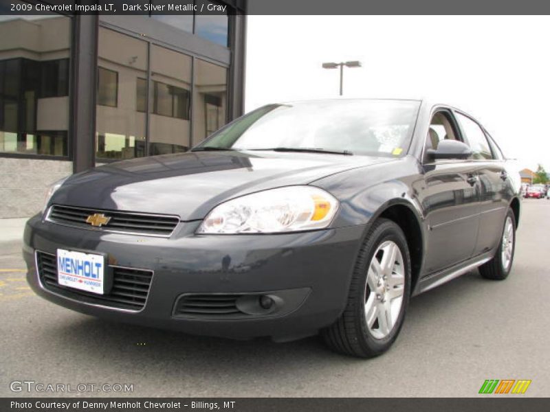 Dark Silver Metallic / Gray 2009 Chevrolet Impala LT
