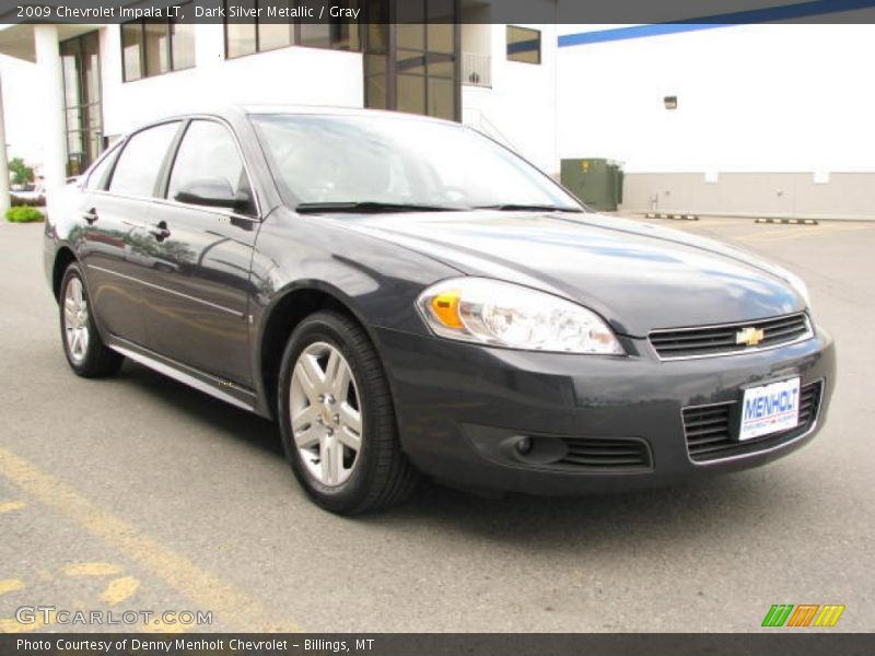 Dark Silver Metallic / Gray 2009 Chevrolet Impala LT