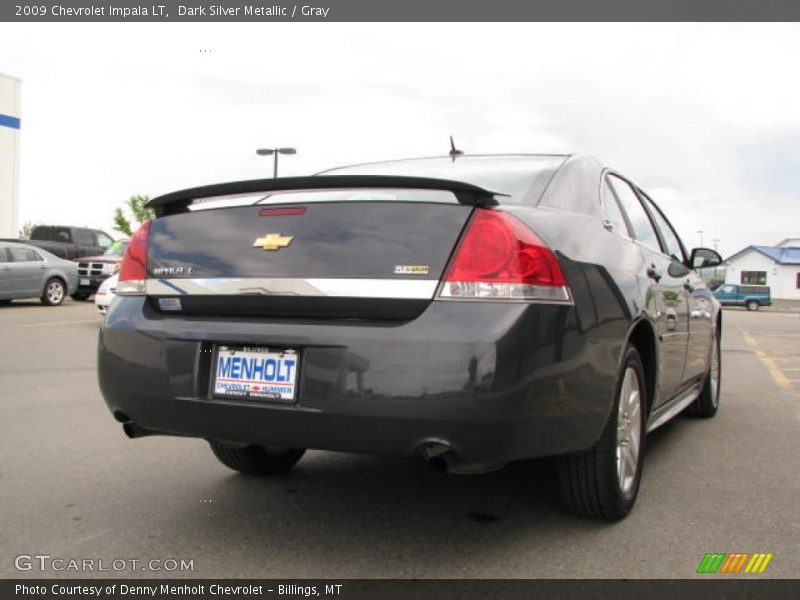 Dark Silver Metallic / Gray 2009 Chevrolet Impala LT
