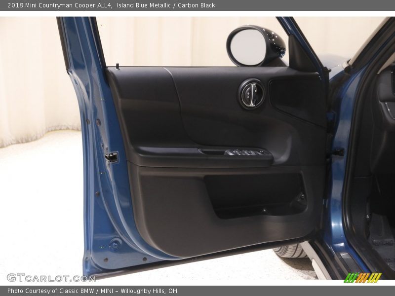 Island Blue Metallic / Carbon Black 2018 Mini Countryman Cooper ALL4