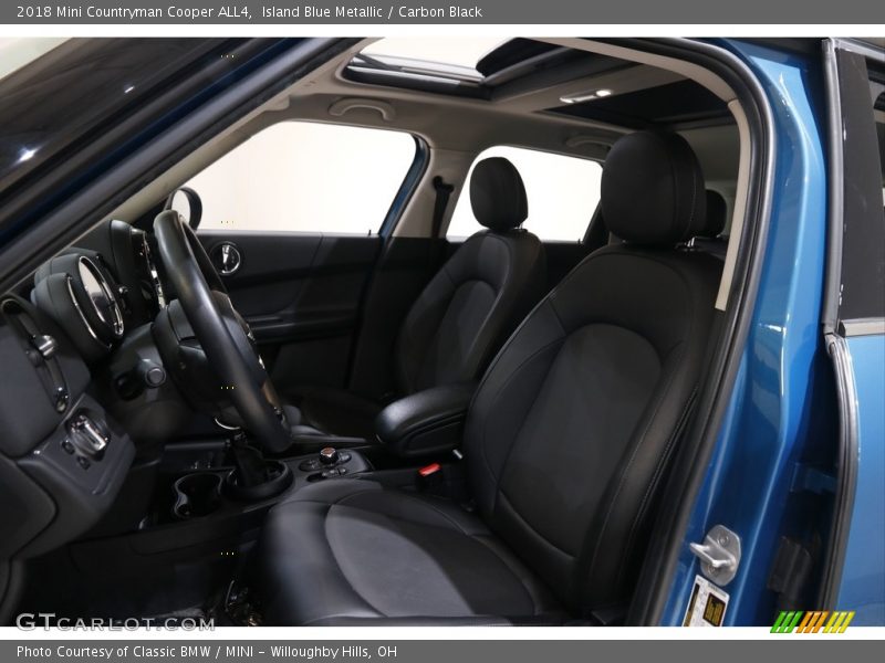 Island Blue Metallic / Carbon Black 2018 Mini Countryman Cooper ALL4
