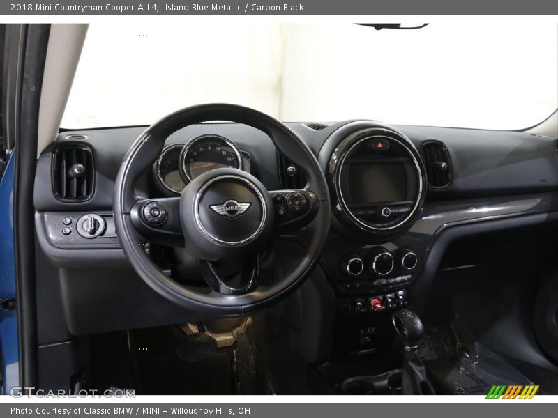 Island Blue Metallic / Carbon Black 2018 Mini Countryman Cooper ALL4