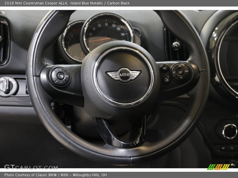 Island Blue Metallic / Carbon Black 2018 Mini Countryman Cooper ALL4