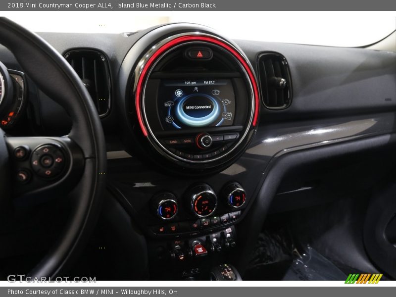 Island Blue Metallic / Carbon Black 2018 Mini Countryman Cooper ALL4