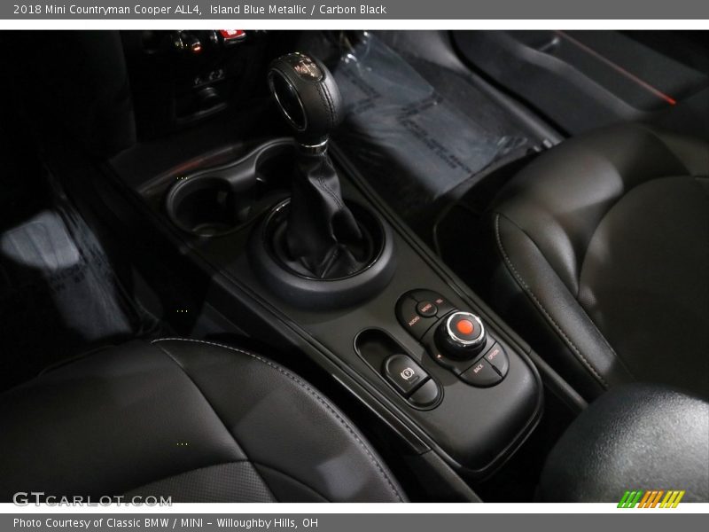 Island Blue Metallic / Carbon Black 2018 Mini Countryman Cooper ALL4