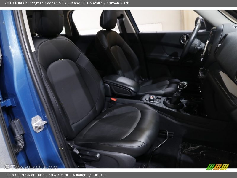 Island Blue Metallic / Carbon Black 2018 Mini Countryman Cooper ALL4