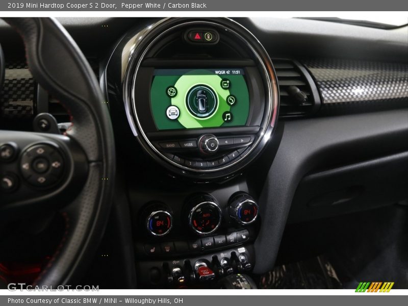 Pepper White / Carbon Black 2019 Mini Hardtop Cooper S 2 Door