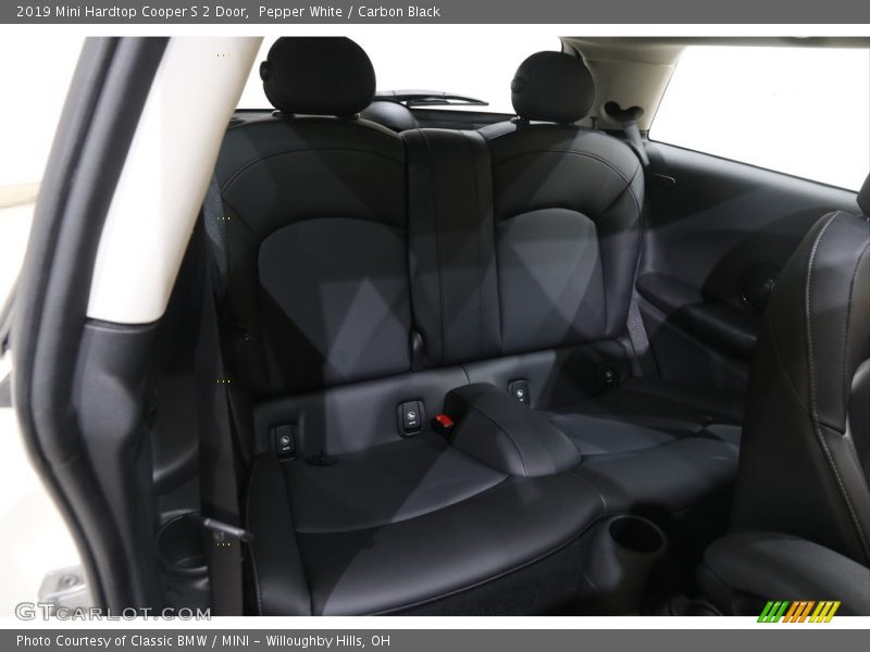 Pepper White / Carbon Black 2019 Mini Hardtop Cooper S 2 Door