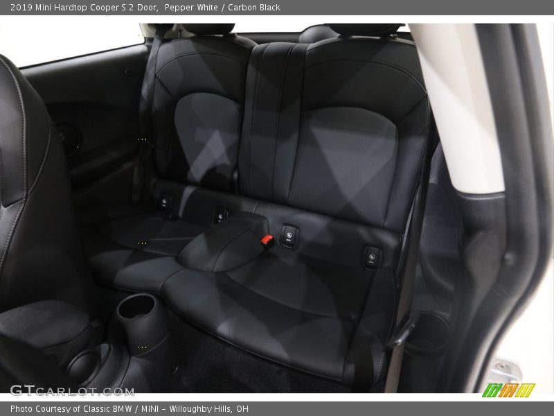 Pepper White / Carbon Black 2019 Mini Hardtop Cooper S 2 Door