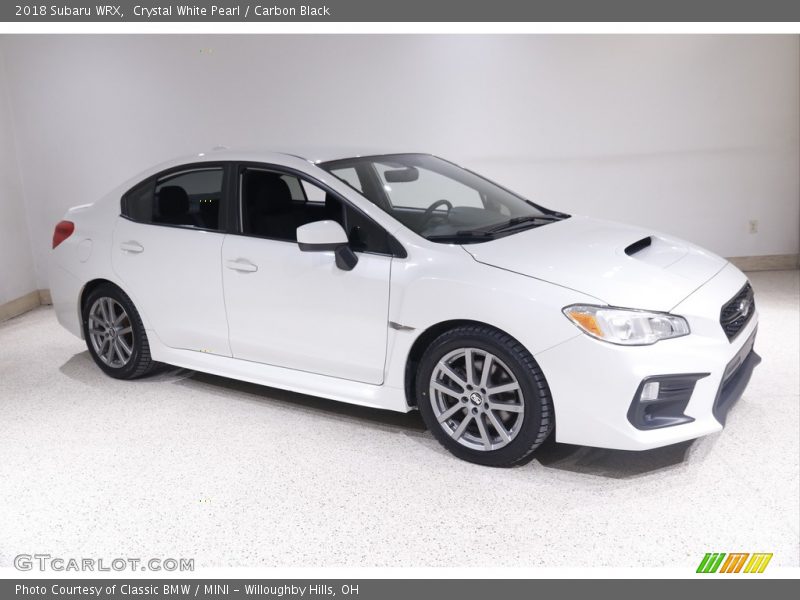 Crystal White Pearl / Carbon Black 2018 Subaru WRX