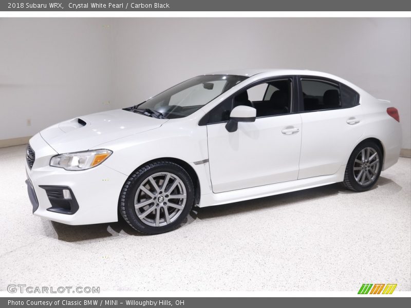 Crystal White Pearl / Carbon Black 2018 Subaru WRX