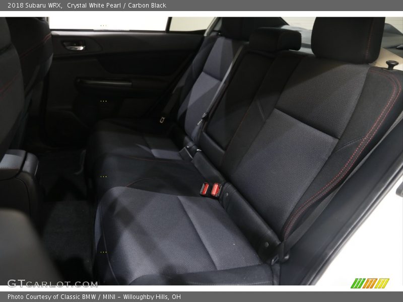 Crystal White Pearl / Carbon Black 2018 Subaru WRX