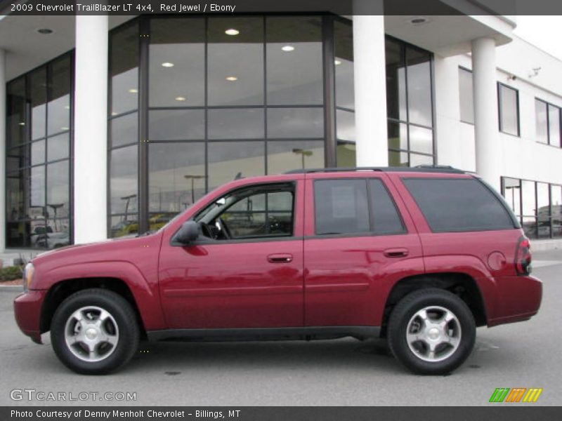 Red Jewel / Ebony 2009 Chevrolet TrailBlazer LT 4x4