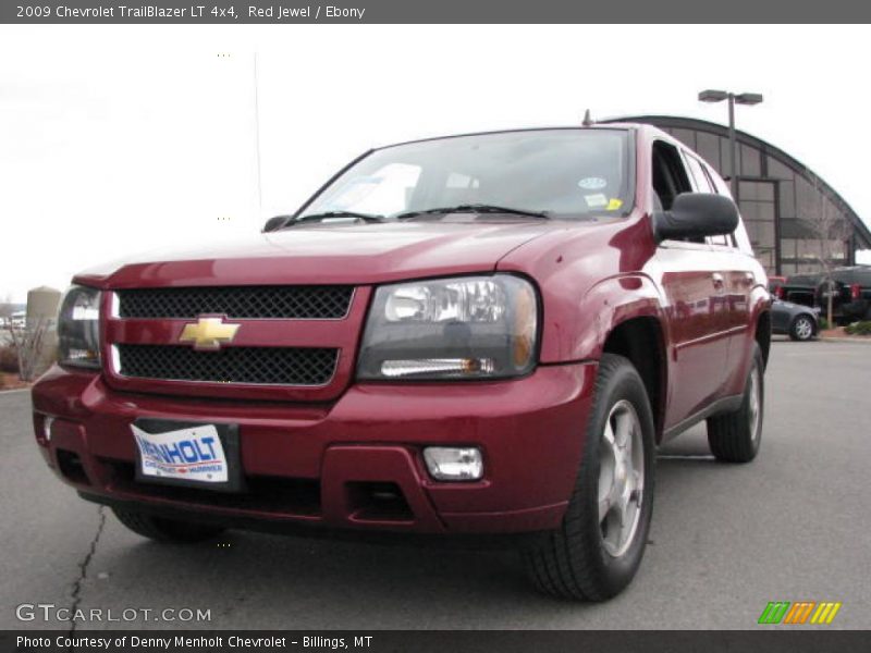 Red Jewel / Ebony 2009 Chevrolet TrailBlazer LT 4x4