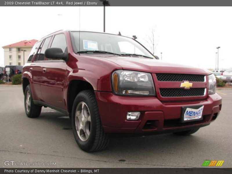 Red Jewel / Ebony 2009 Chevrolet TrailBlazer LT 4x4