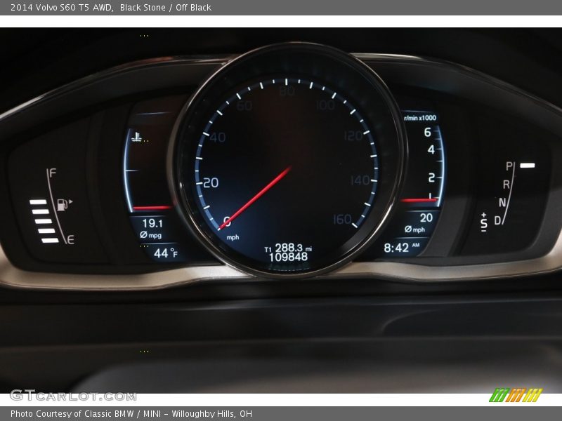  2014 S60 T5 AWD T5 AWD Gauges