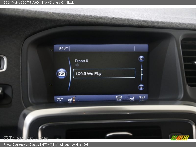 Black Stone / Off Black 2014 Volvo S60 T5 AWD