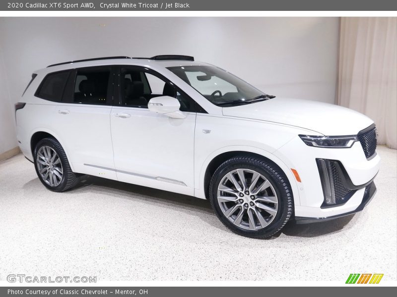  2020 XT6 Sport AWD Crystal White Tricoat