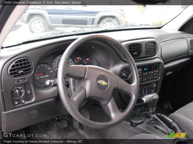 Red Jewel / Ebony 2009 Chevrolet TrailBlazer LT 4x4