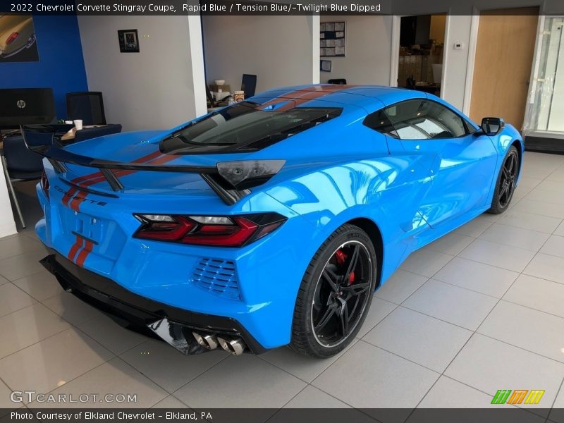  2022 Corvette Stingray Coupe Rapid Blue