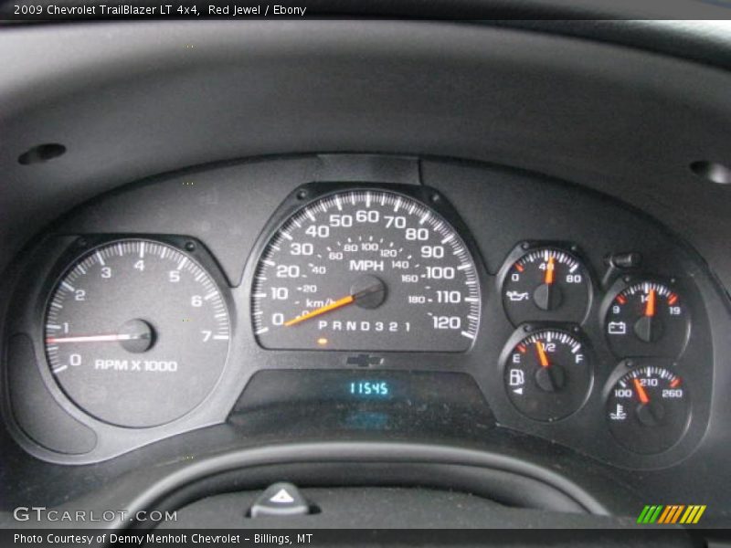 Red Jewel / Ebony 2009 Chevrolet TrailBlazer LT 4x4