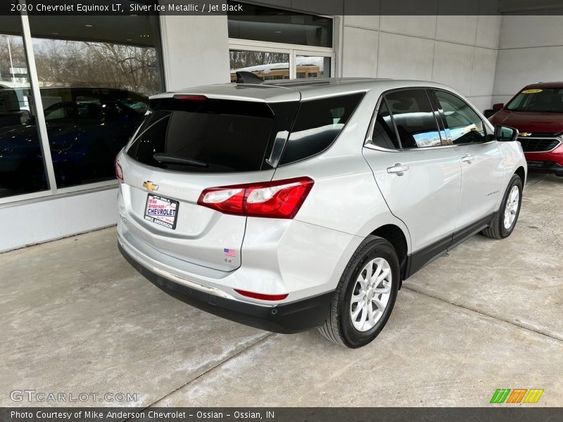 Silver Ice Metallic / Jet Black 2020 Chevrolet Equinox LT