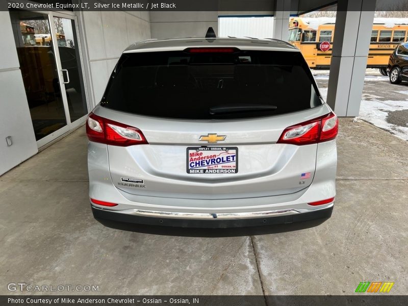 Silver Ice Metallic / Jet Black 2020 Chevrolet Equinox LT