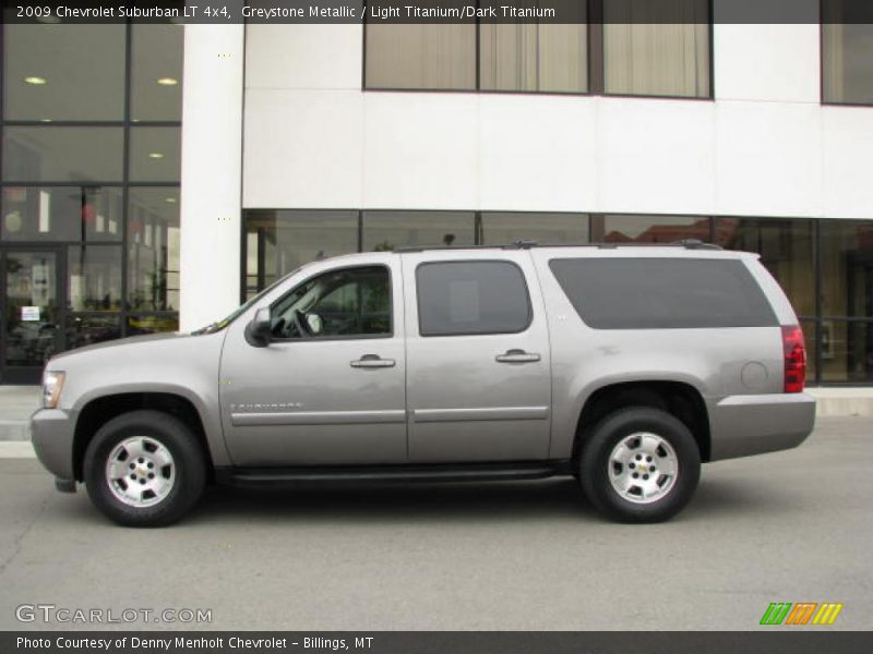 Greystone Metallic / Light Titanium/Dark Titanium 2009 Chevrolet Suburban LT 4x4