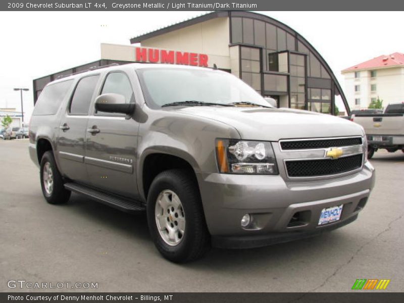 Greystone Metallic / Light Titanium/Dark Titanium 2009 Chevrolet Suburban LT 4x4