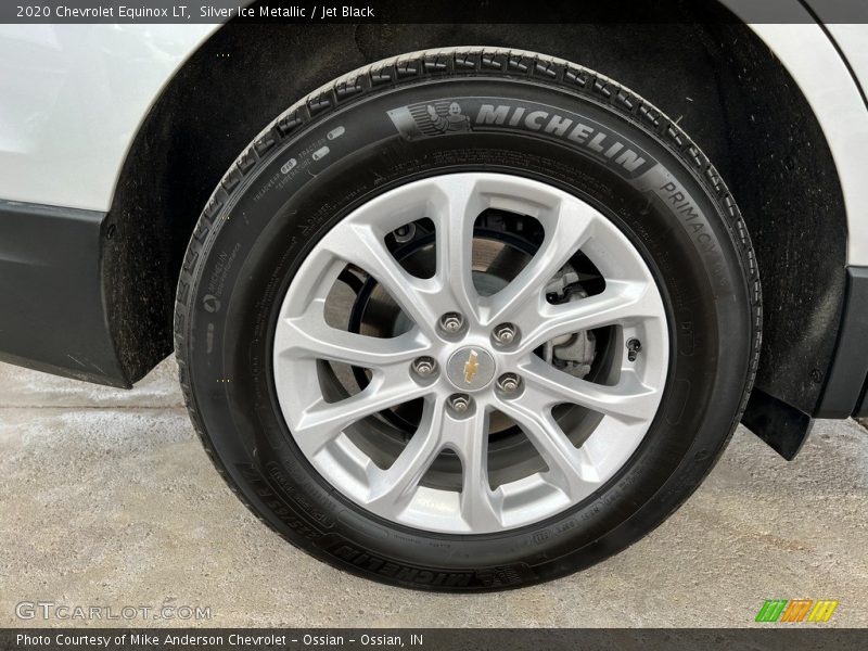 Silver Ice Metallic / Jet Black 2020 Chevrolet Equinox LT