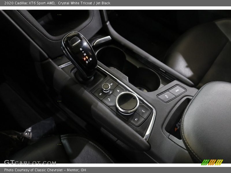 Crystal White Tricoat / Jet Black 2020 Cadillac XT6 Sport AWD