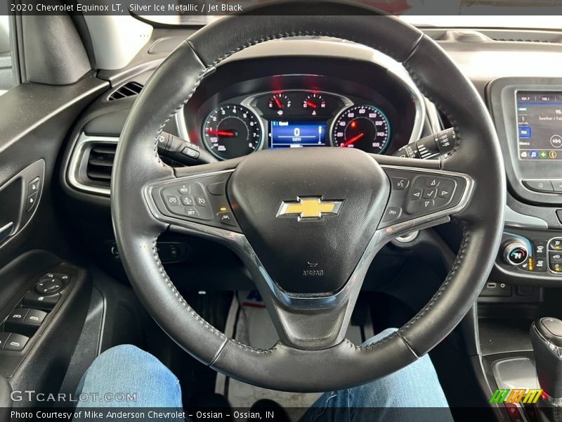 Silver Ice Metallic / Jet Black 2020 Chevrolet Equinox LT