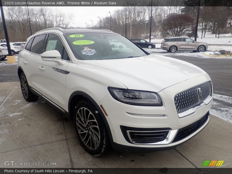 Front 3/4 View of 2020 Nautilus Reserve AWD