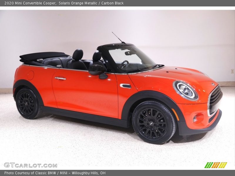  2020 Convertible Cooper Solaris Orange Metallic