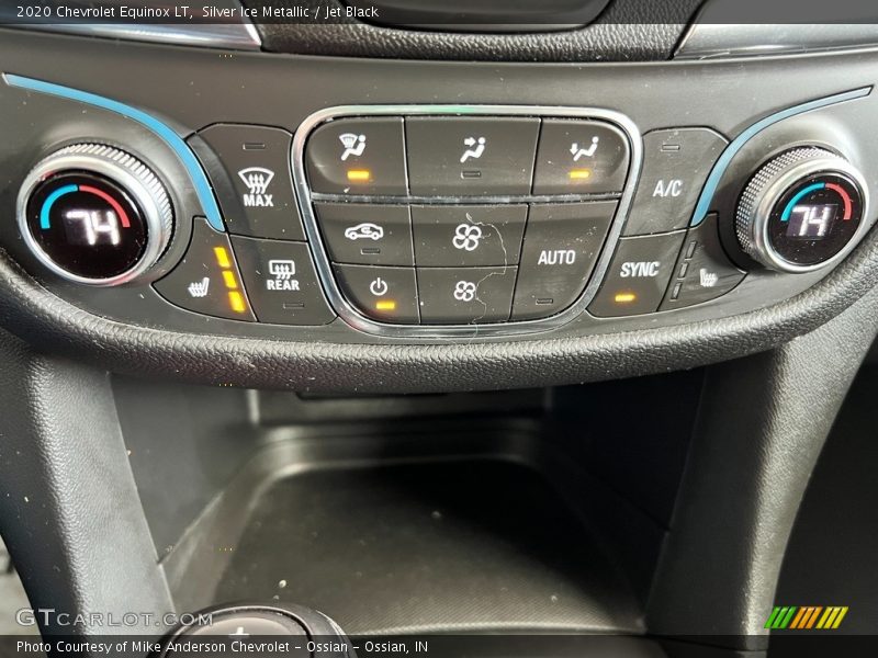 Silver Ice Metallic / Jet Black 2020 Chevrolet Equinox LT