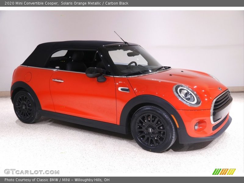  2020 Convertible Cooper Solaris Orange Metallic