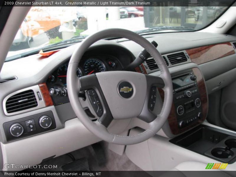 Greystone Metallic / Light Titanium/Dark Titanium 2009 Chevrolet Suburban LT 4x4
